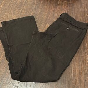 American eagle black khaki pants